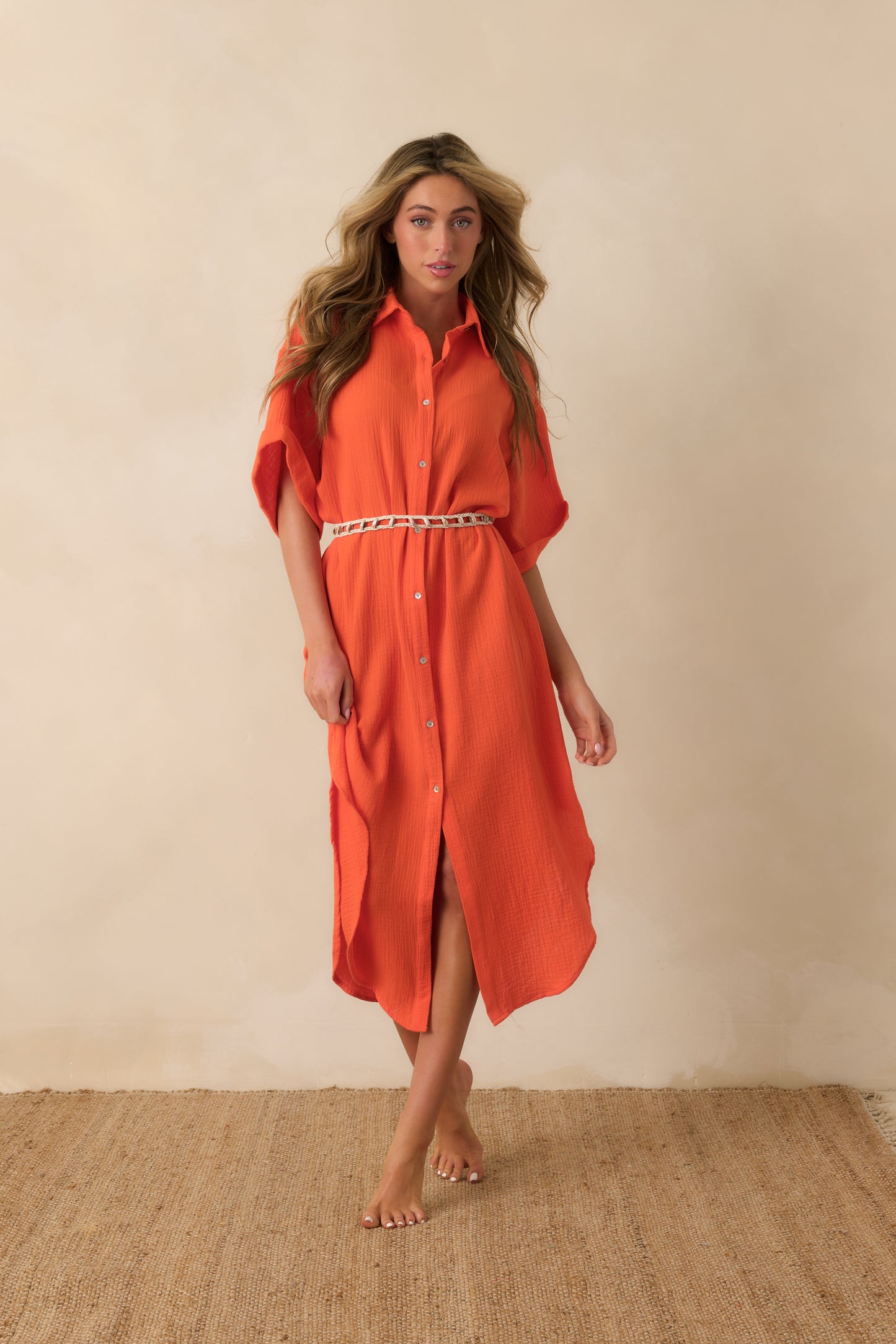 St Augustine Dress in Tequila Sunrise by Paradisa from Southern Sunday Boutique in Naples, FL