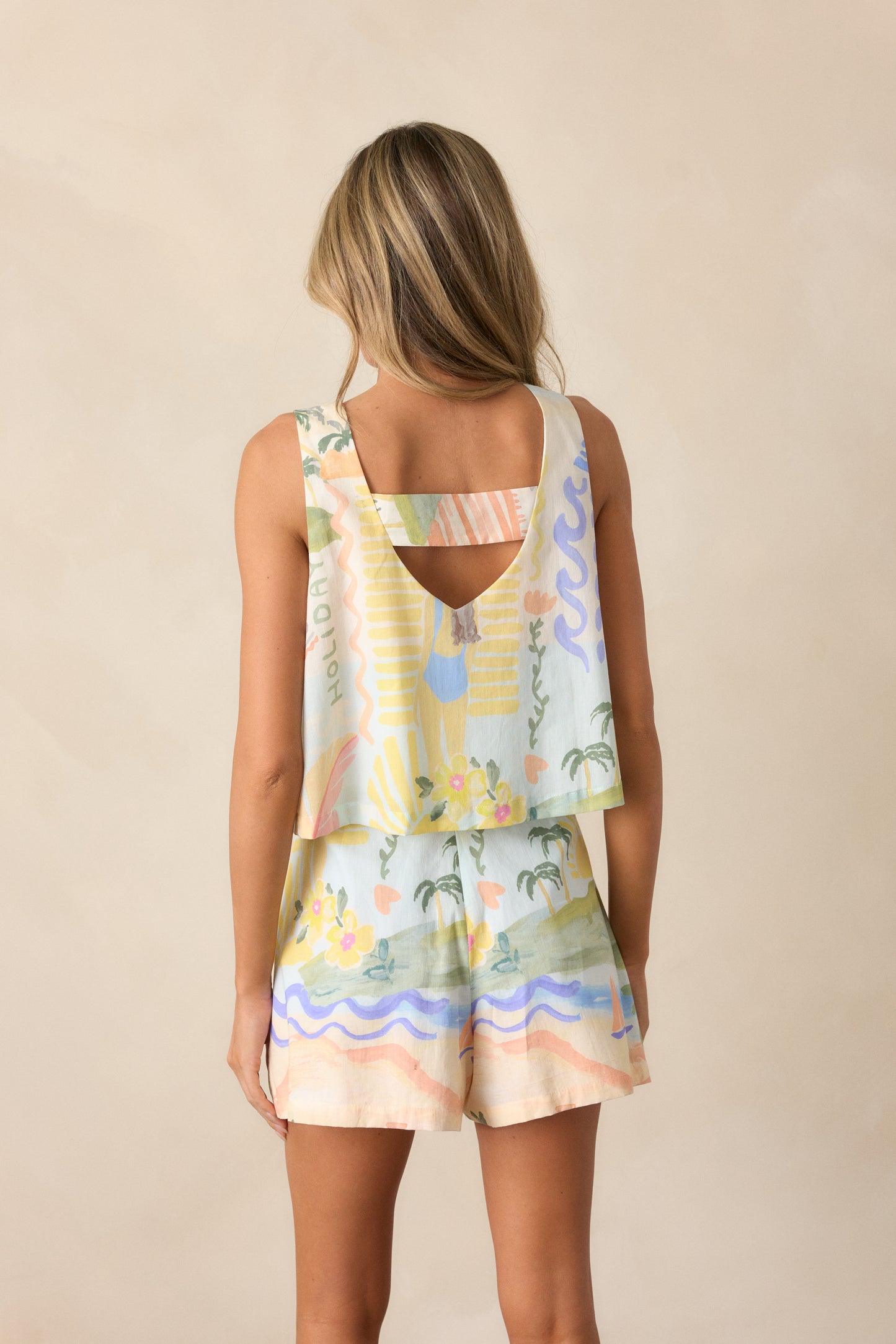 Lola Top in Citrus Splash by Prosperina from Southern Sunday Boutique in Naples, FL