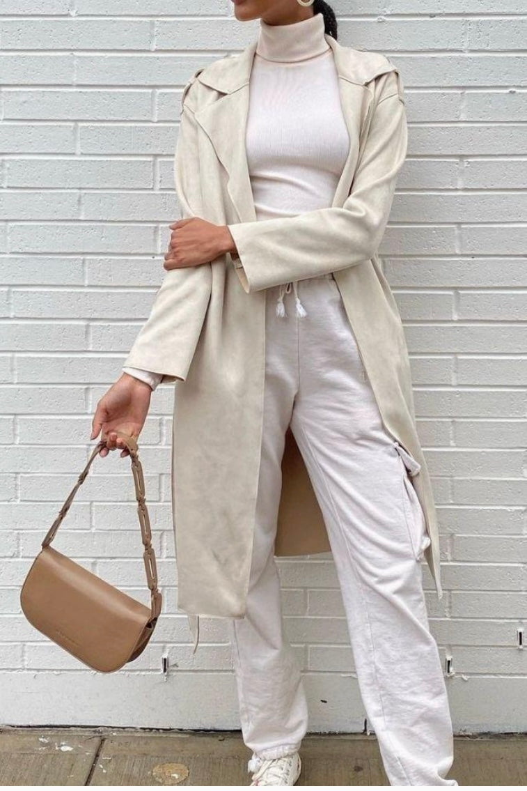 Taupe Shoulder Bag from Southern Sunday