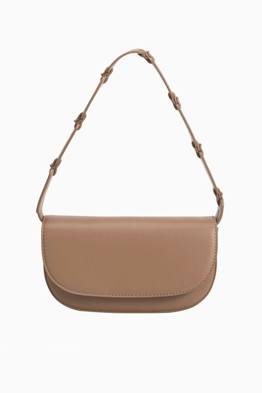 Taupe Shoulder Bag from Southern Sunday