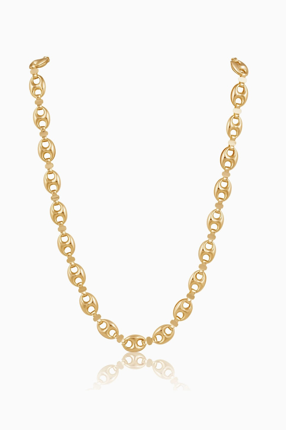 Gold Roxanne Chain Necklace from Southern Sunday Boutique in Naples, FL