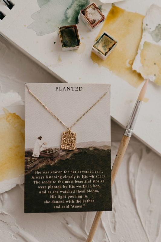 Planted Christian Necklace from Southern Sunday Boutique in Naples, FL