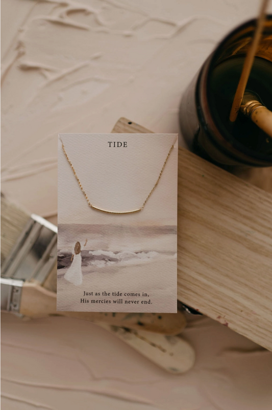 Tide Christian Necklace from Southern Sunday Boutique in Naples, FL