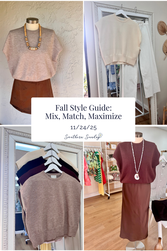Fall Style Guide: Mix, Match & Maximize Your Wardrobe