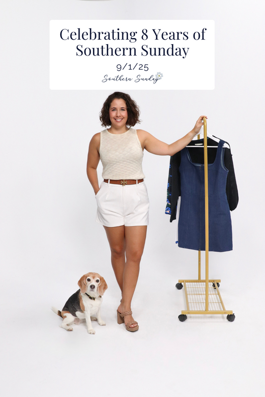 Celebrating 8 years of Southern Sunday, a ladies clothing boutique in Naples, FL