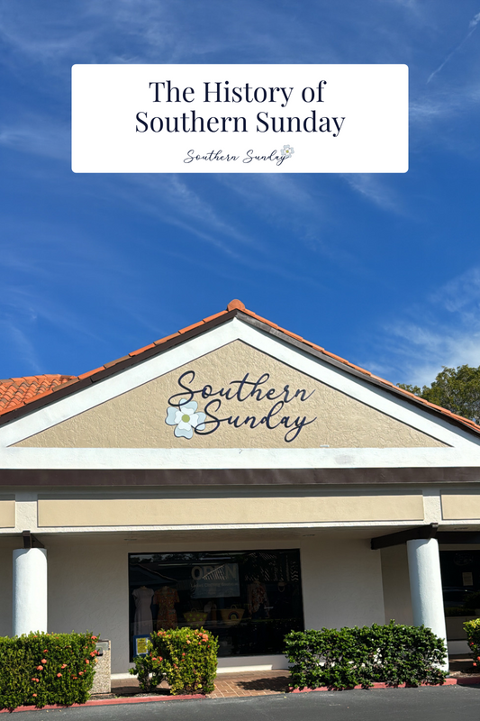 The History of Southern Sunday Cover Image from Southern Sunday Boutique in Naples, FL