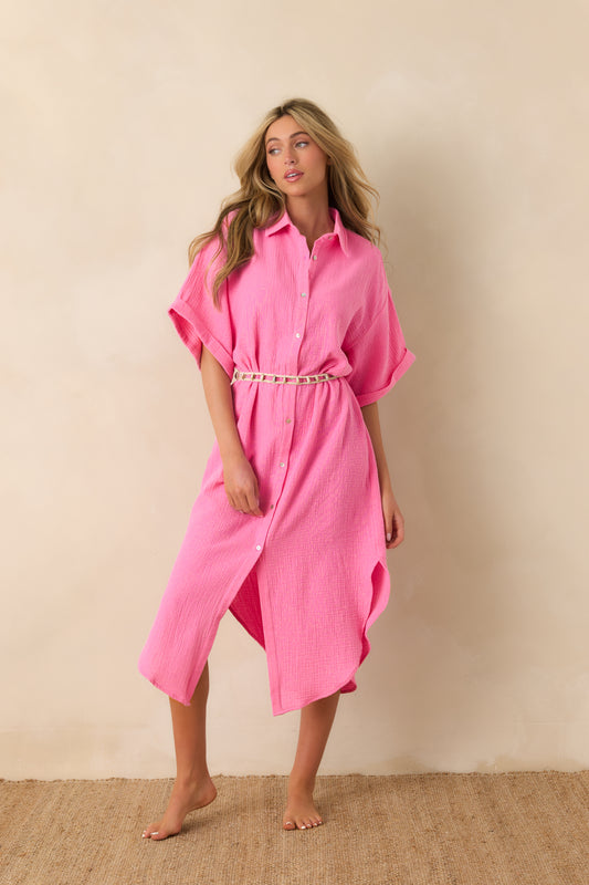 St Augustine Dress in Rum Punch by Paradisa from Southern Sunday Boutique in Naples, FL