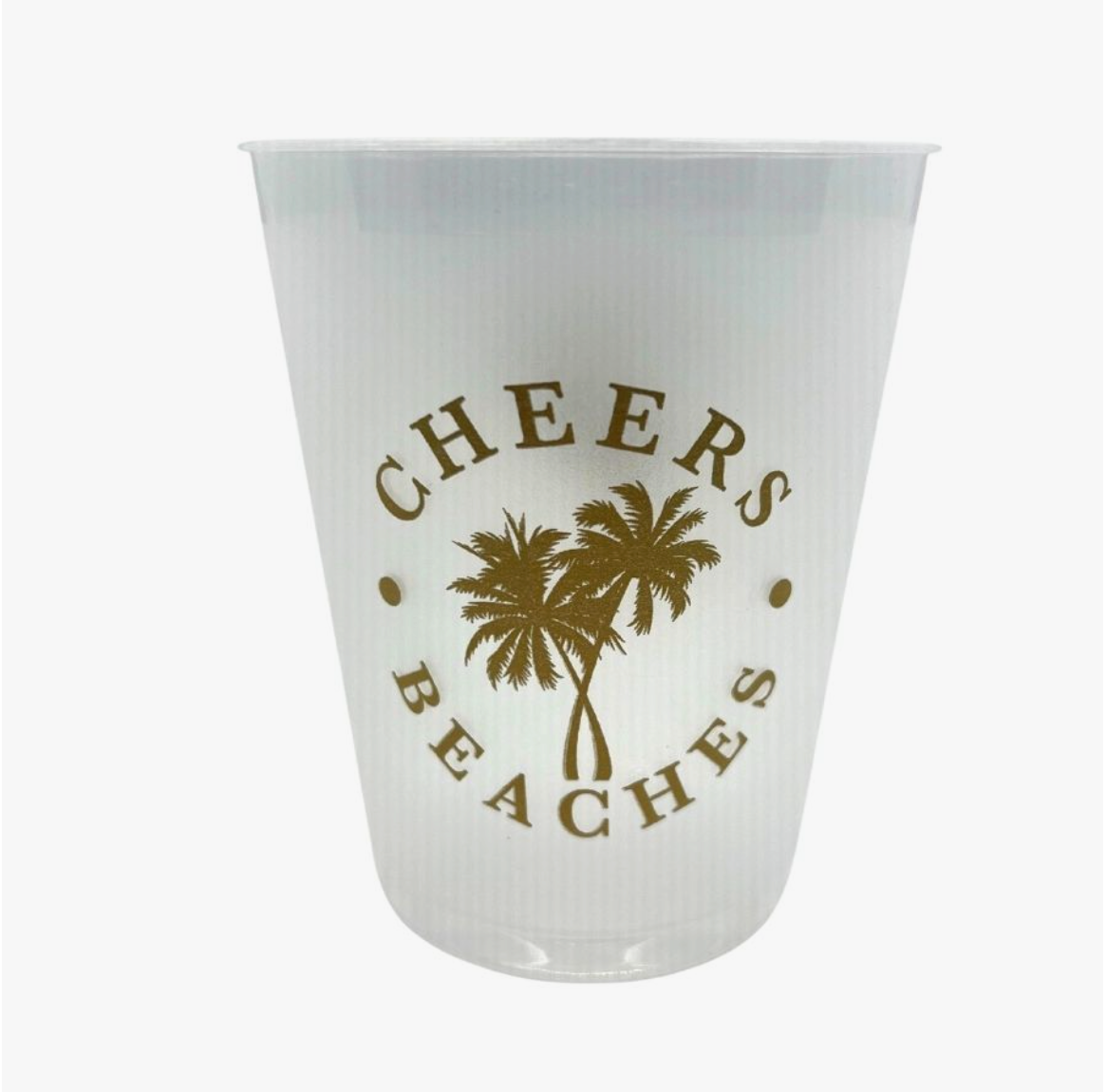 Frosted Beach Cups Set of 8 from Southern Sunday