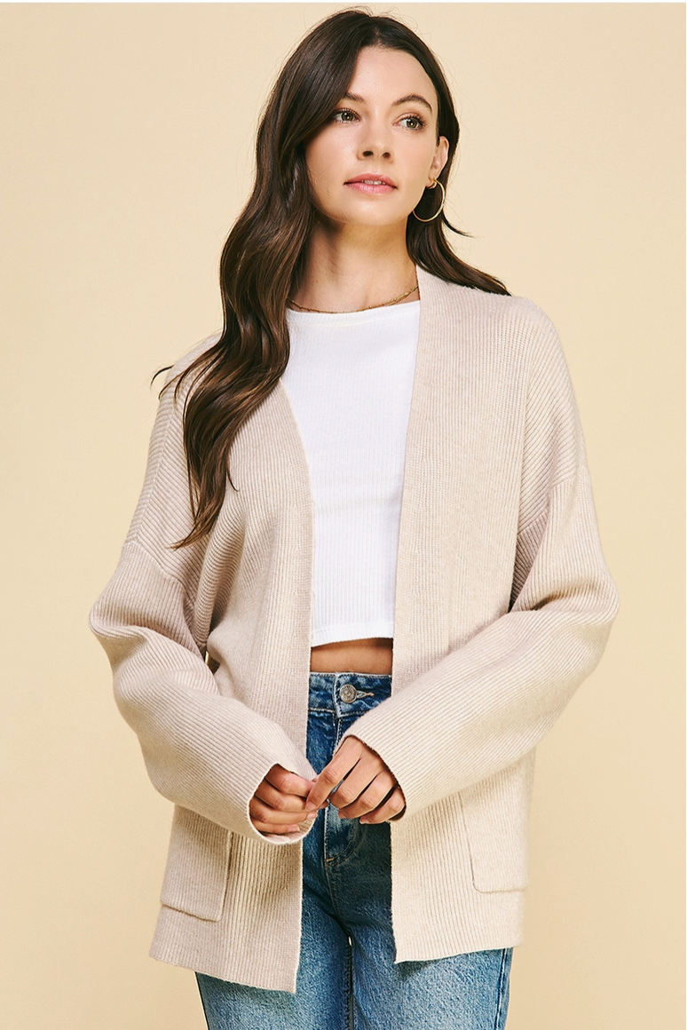 Ivory Open Knit Cardigan From Southern Sunday