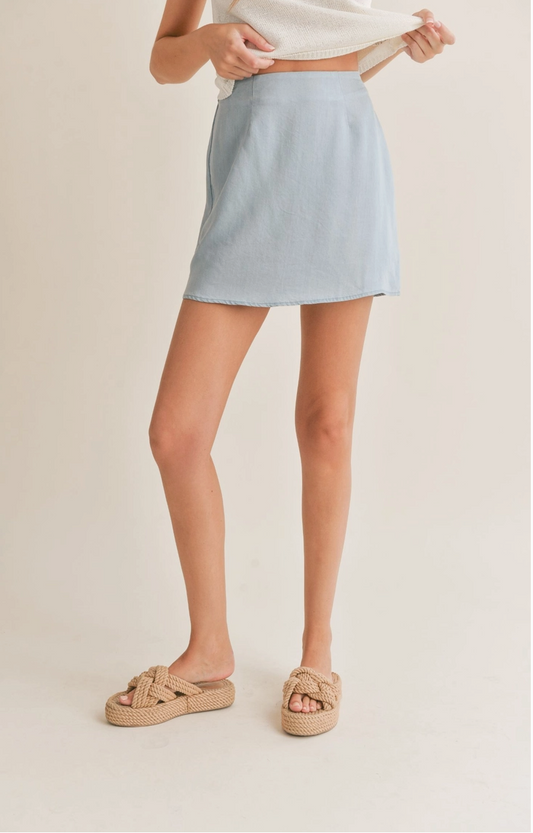 Tencel Mini Skirt from Southern Sunday