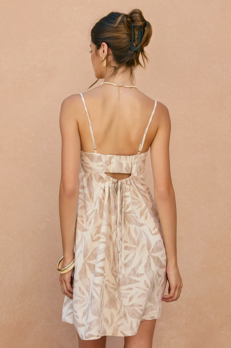 Seashore Babydoll A Line Mini Dress from Southern Sunday Boutique in Naples, FL