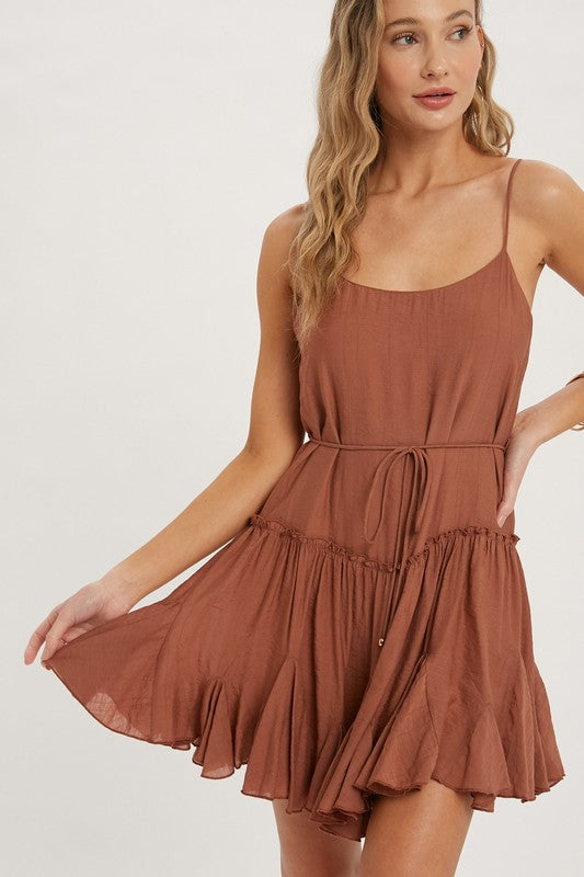 Terracotta Cami Dress Dresses available at Southern Sunday