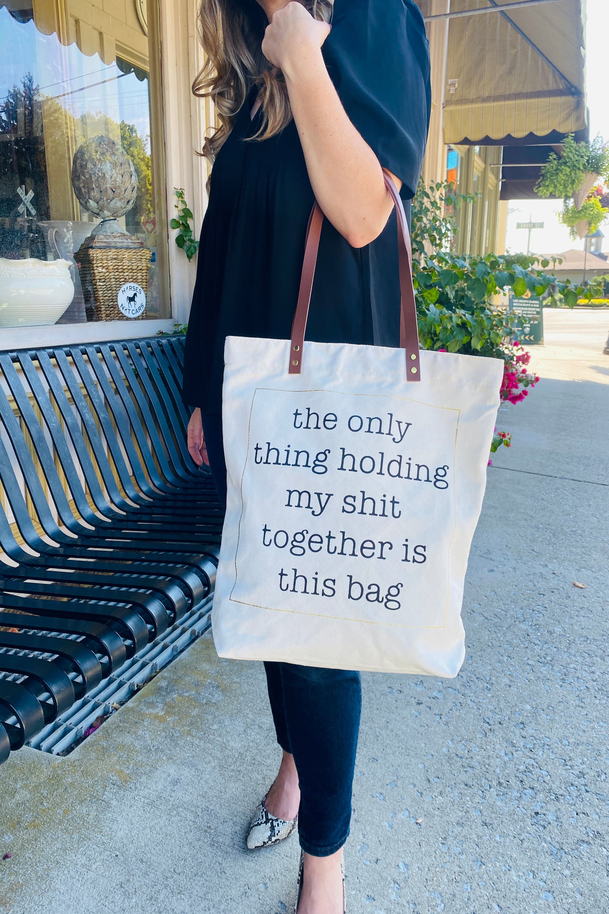 We've All Been There Tote Handbags available at Southern Sunday