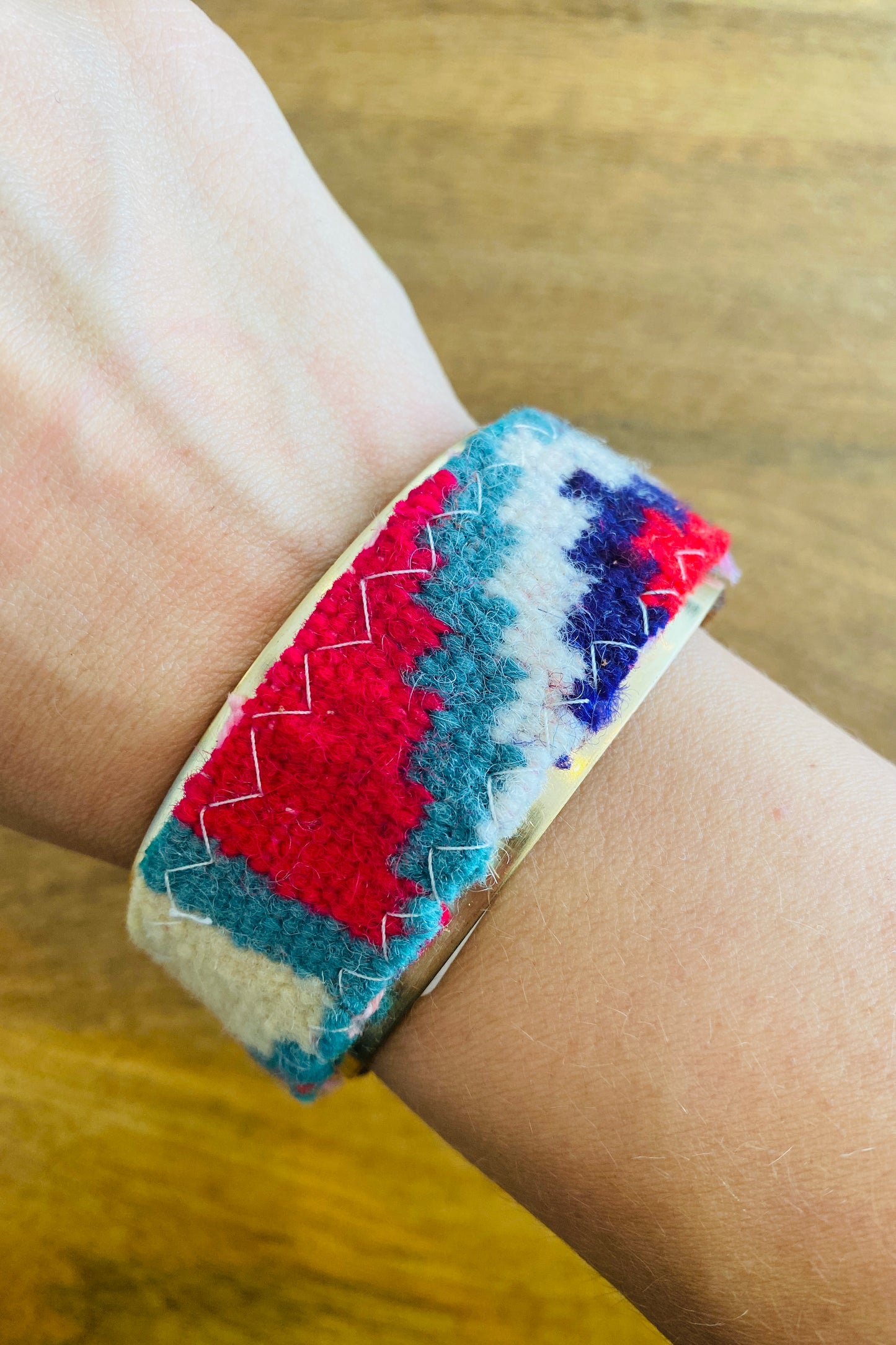 Brass Kilim Cuff Jewelry available at Southern Sunday
